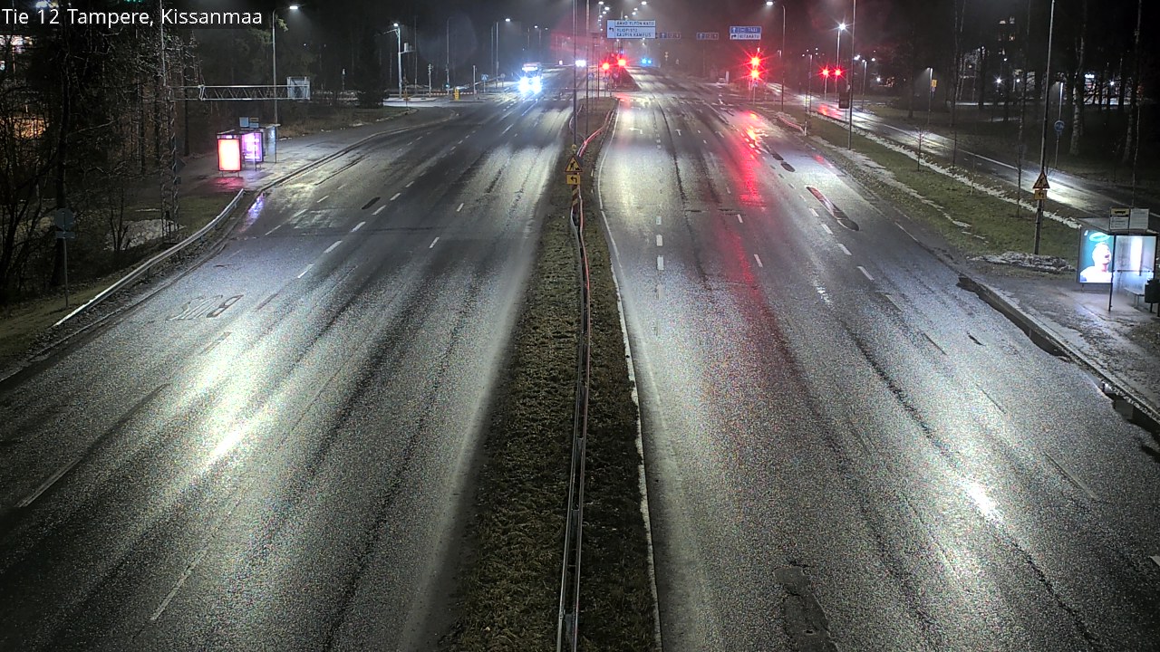 Weather Camera Image Väg 12 Tammerfors, Kissanmaa, Tampere, Pirkanmaa