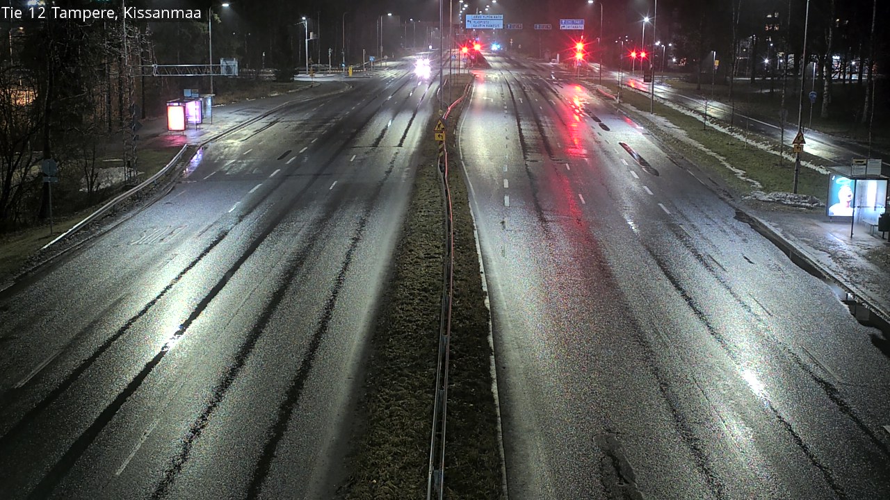Weather Camera Image Väg 12 Tammerfors, Kissanmaa, Tampere, Pirkanmaa
