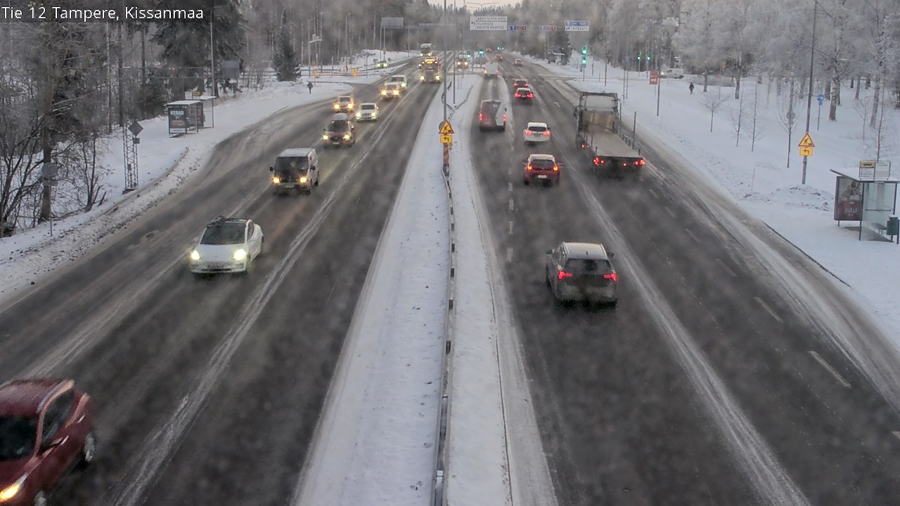 Weather Camera Image Road 12 Tampere, Kissanmaa, Tampere, Pirkanmaa