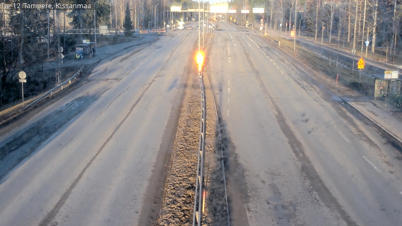 Weather Camera Image Väg 12 Tammerfors, Kissanmaa, Tampere, Pirkanmaa