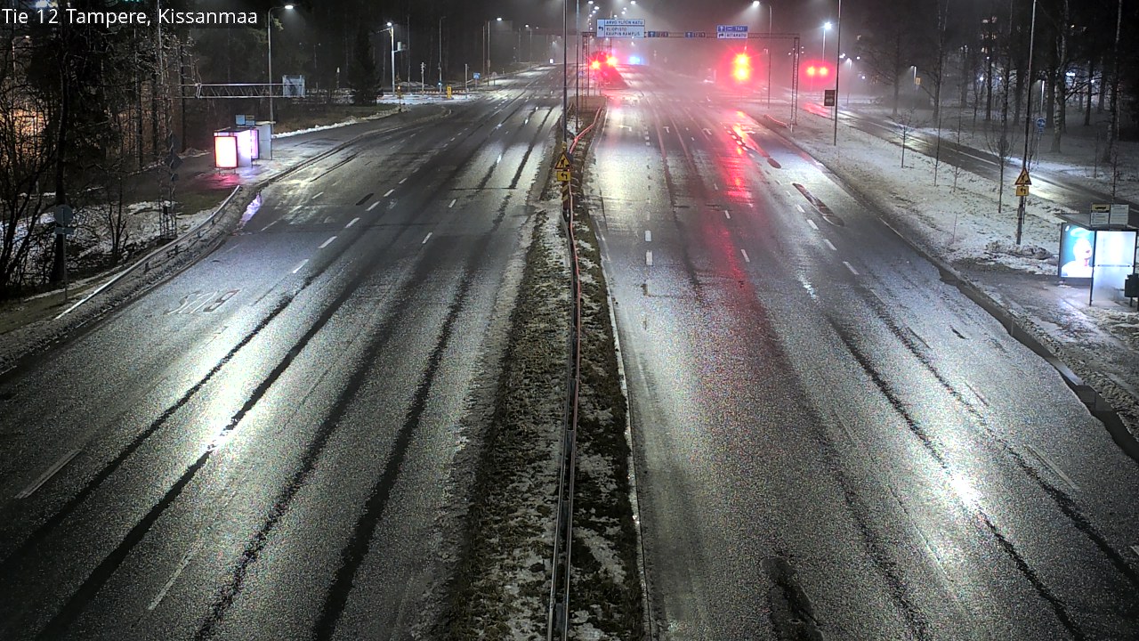Weather Camera Image Väg 12 Tammerfors, Kissanmaa, Tampere, Pirkanmaa