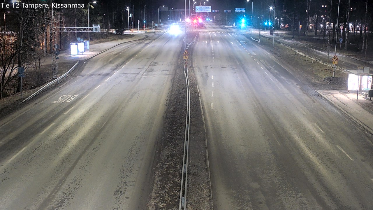 Weather Camera Image Väg 12 Tammerfors, Kissanmaa, Tampere, Pirkanmaa