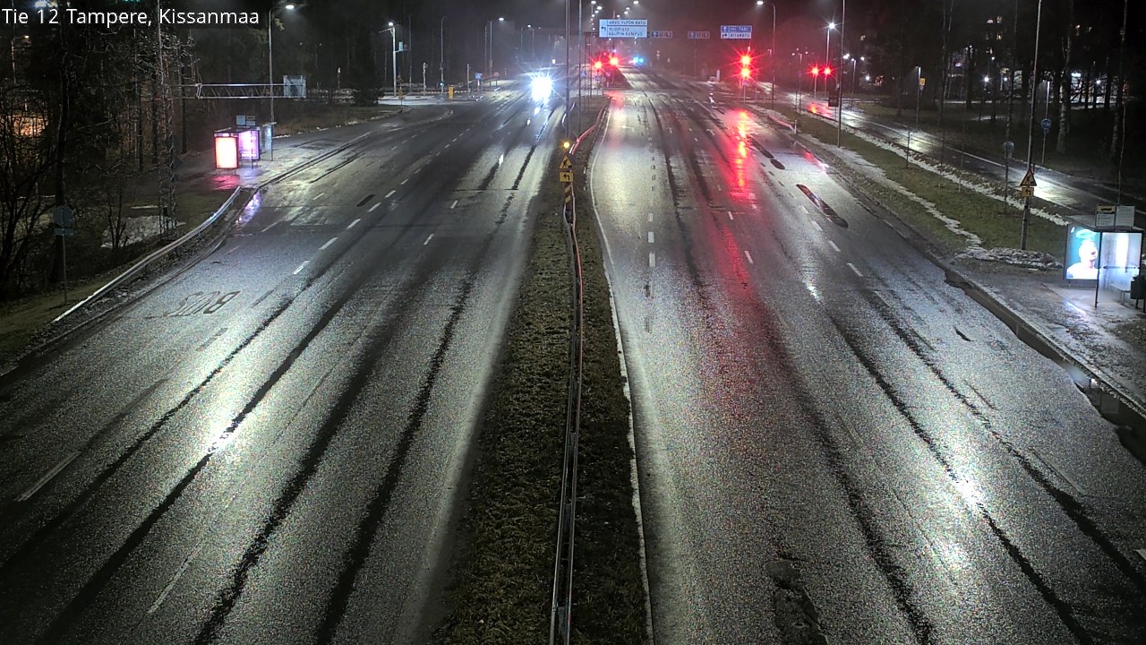 Weather Camera Image Väg 12 Tammerfors, Kissanmaa, Tampere, Pirkanmaa
