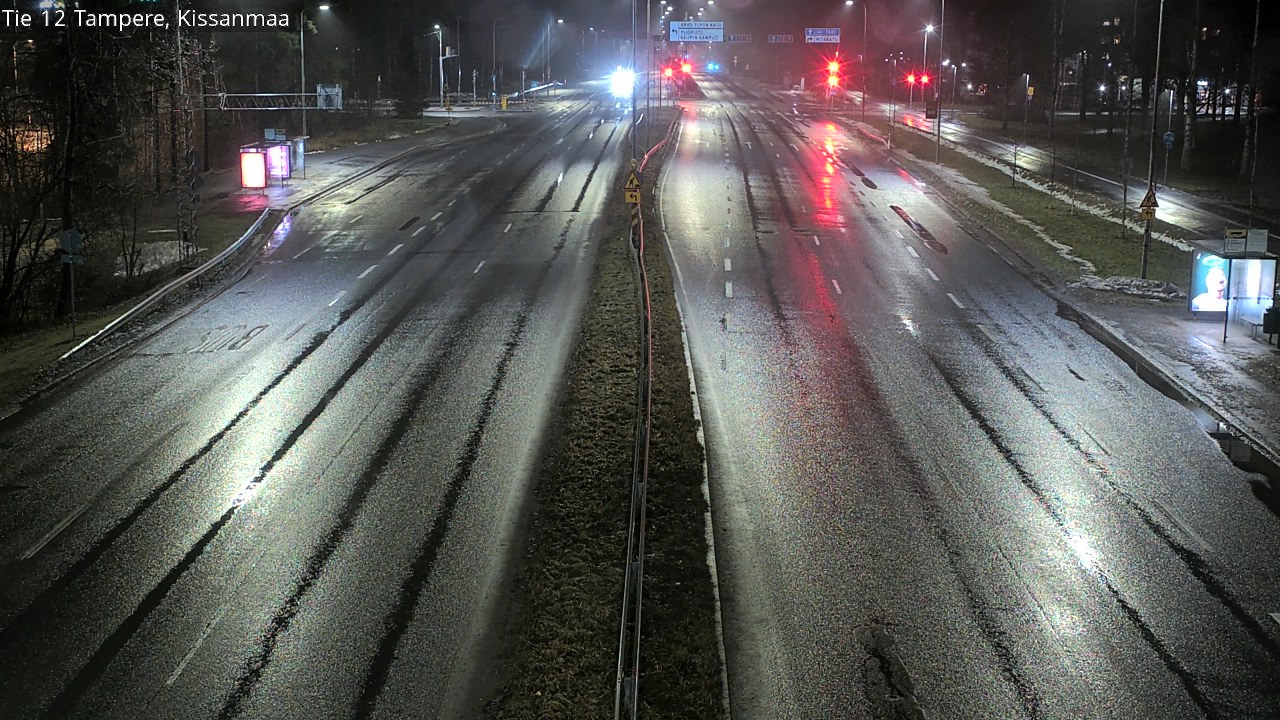 Weather Camera Image Väg 12 Tammerfors, Kissanmaa, Tampere, Pirkanmaa