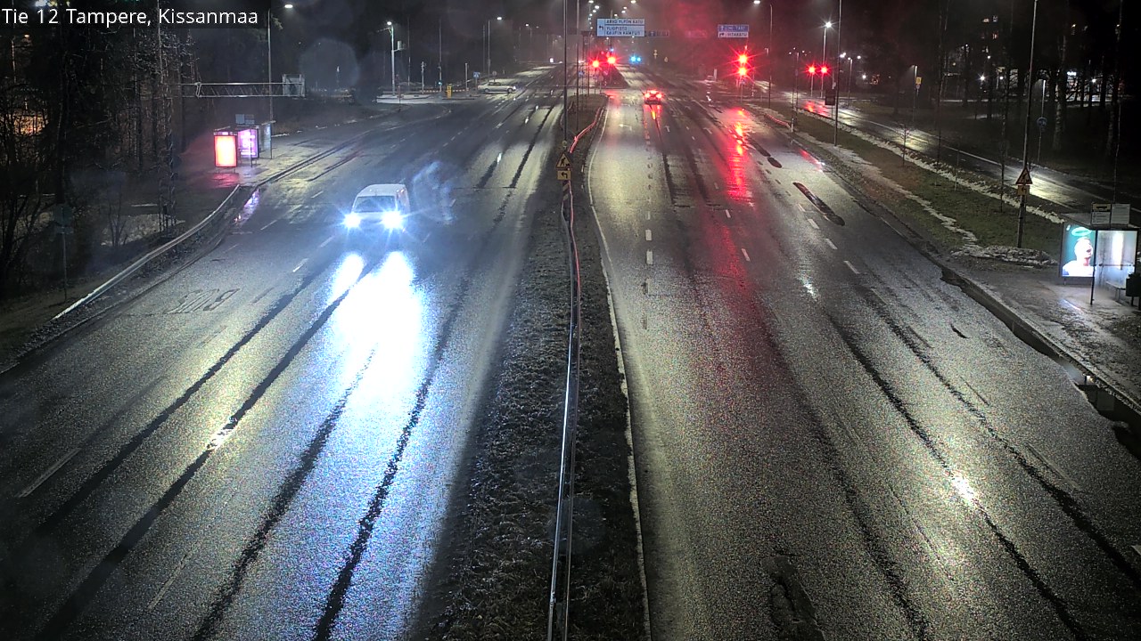 Weather Camera Image Väg 12 Tammerfors, Kissanmaa, Tampere, Pirkanmaa