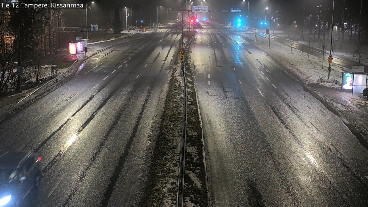 Weather Camera Image Väg 12 Tammerfors, Kissanmaa, Tampere, Pirkanmaa