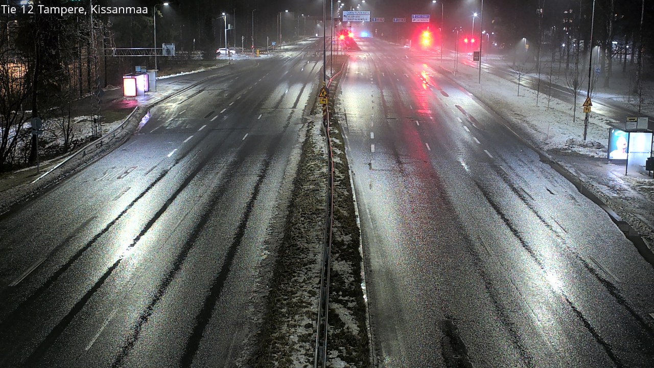 Weather Camera Image Väg 12 Tammerfors, Kissanmaa, Tampere, Pirkanmaa