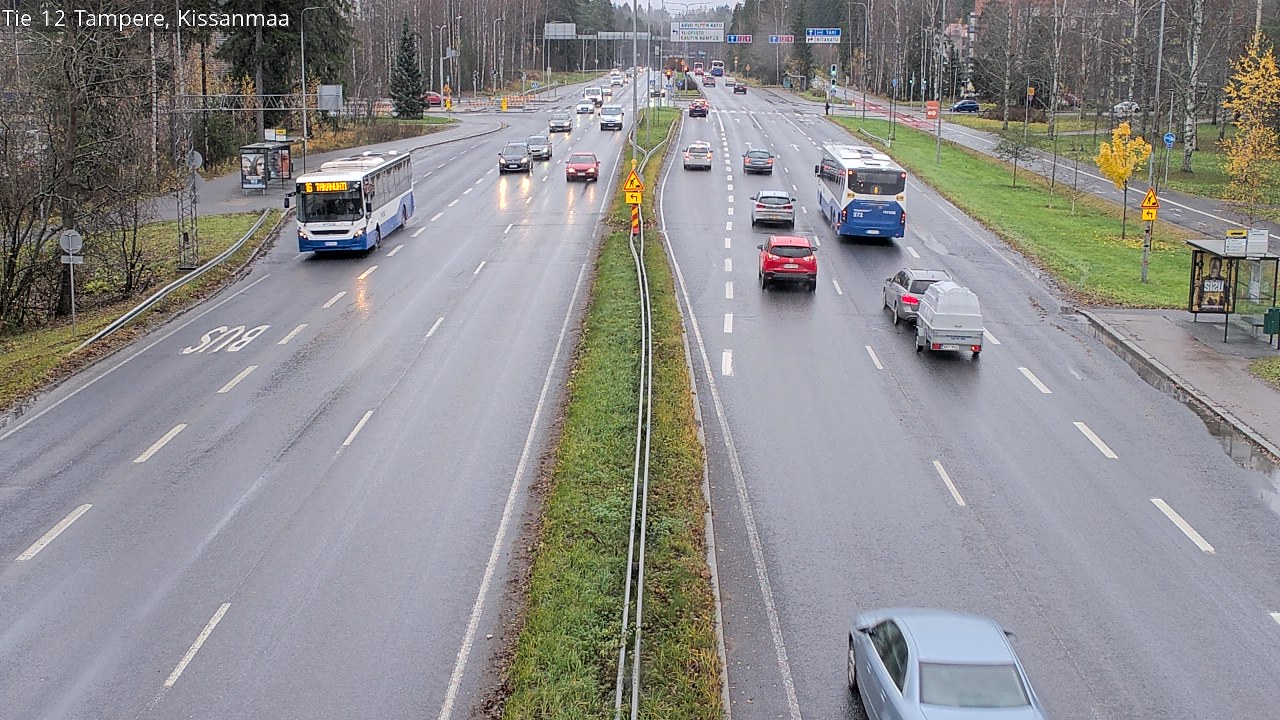 Weather Camera Image Road 12 Tampere, Kissanmaa, Tampere, Pirkanmaa
