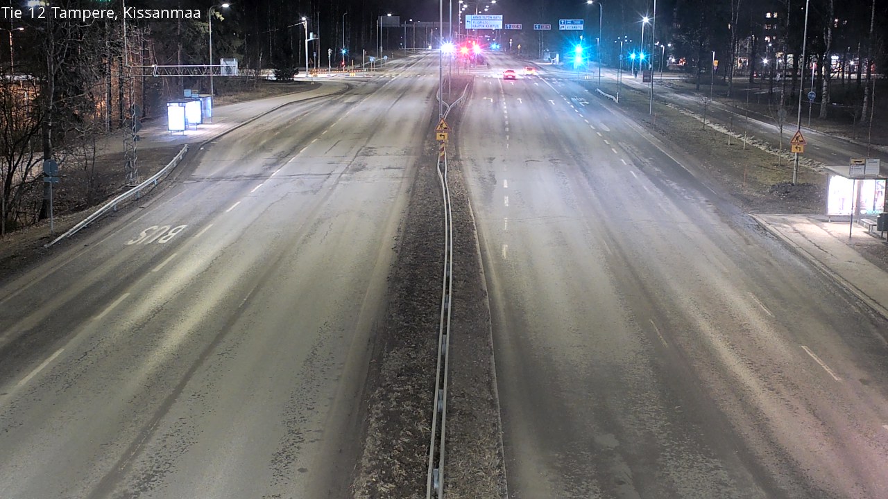Weather Camera Image Väg 12 Tammerfors, Kissanmaa, Tampere, Pirkanmaa