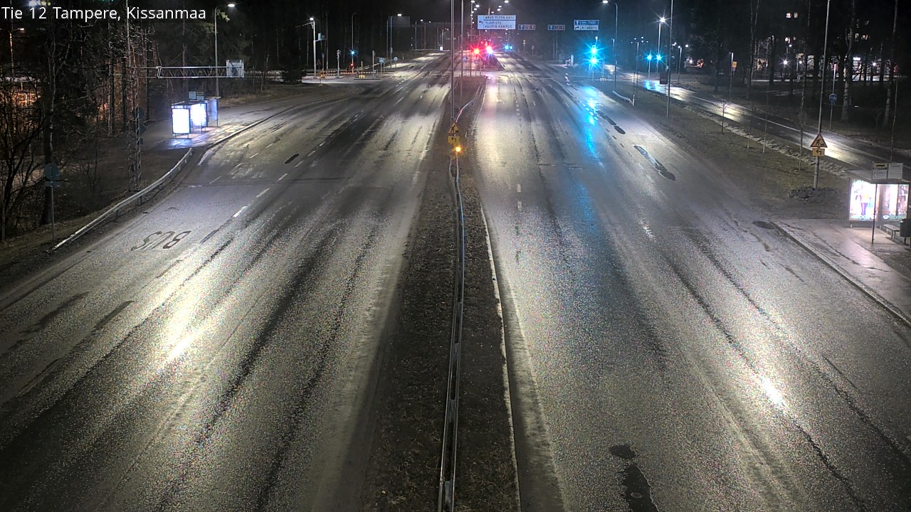 Weather Camera Image Väg 12 Tammerfors, Kissanmaa, Tampere, Pirkanmaa