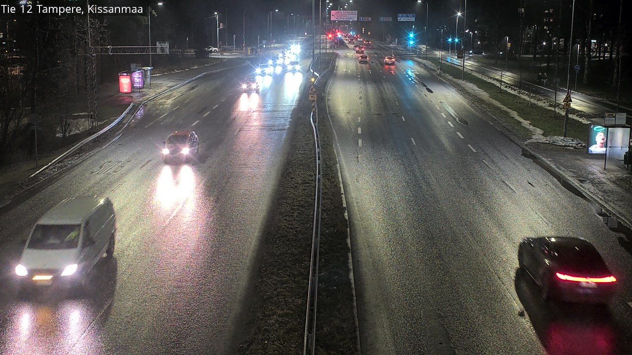 Weather Camera Image Väg 12 Tammerfors, Kissanmaa, Tampere, Pirkanmaa