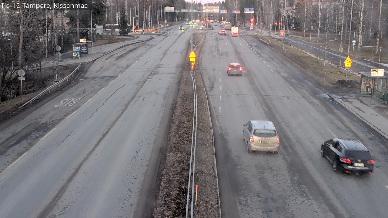 Weather Camera Image Road 12 Tampere, Kissanmaa, Tampere, Pirkanmaa