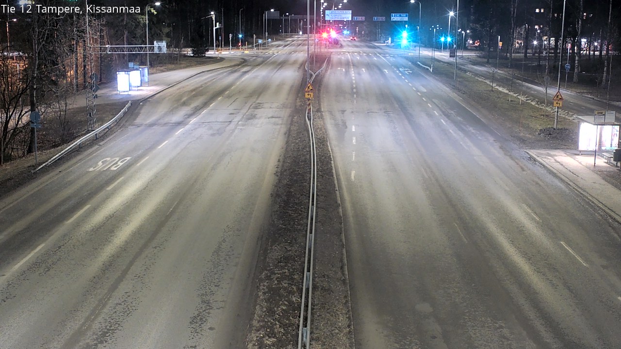 Weather Camera Image Väg 12 Tammerfors, Kissanmaa, Tampere, Pirkanmaa