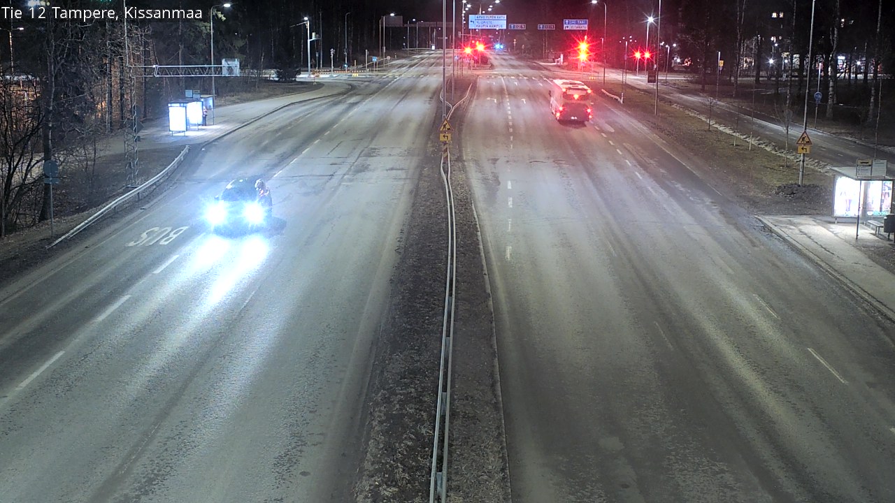 Weather Camera Image Väg 12 Tammerfors, Kissanmaa, Tampere, Pirkanmaa