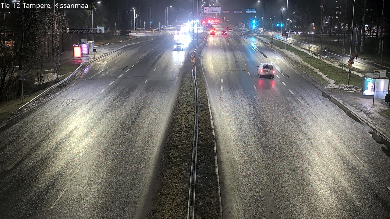 Weather Camera Image Väg 12 Tammerfors, Kissanmaa, Tampere, Pirkanmaa