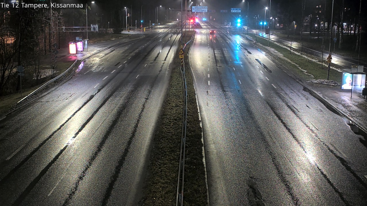 Weather Camera Image Väg 12 Tammerfors, Kissanmaa, Tampere, Pirkanmaa