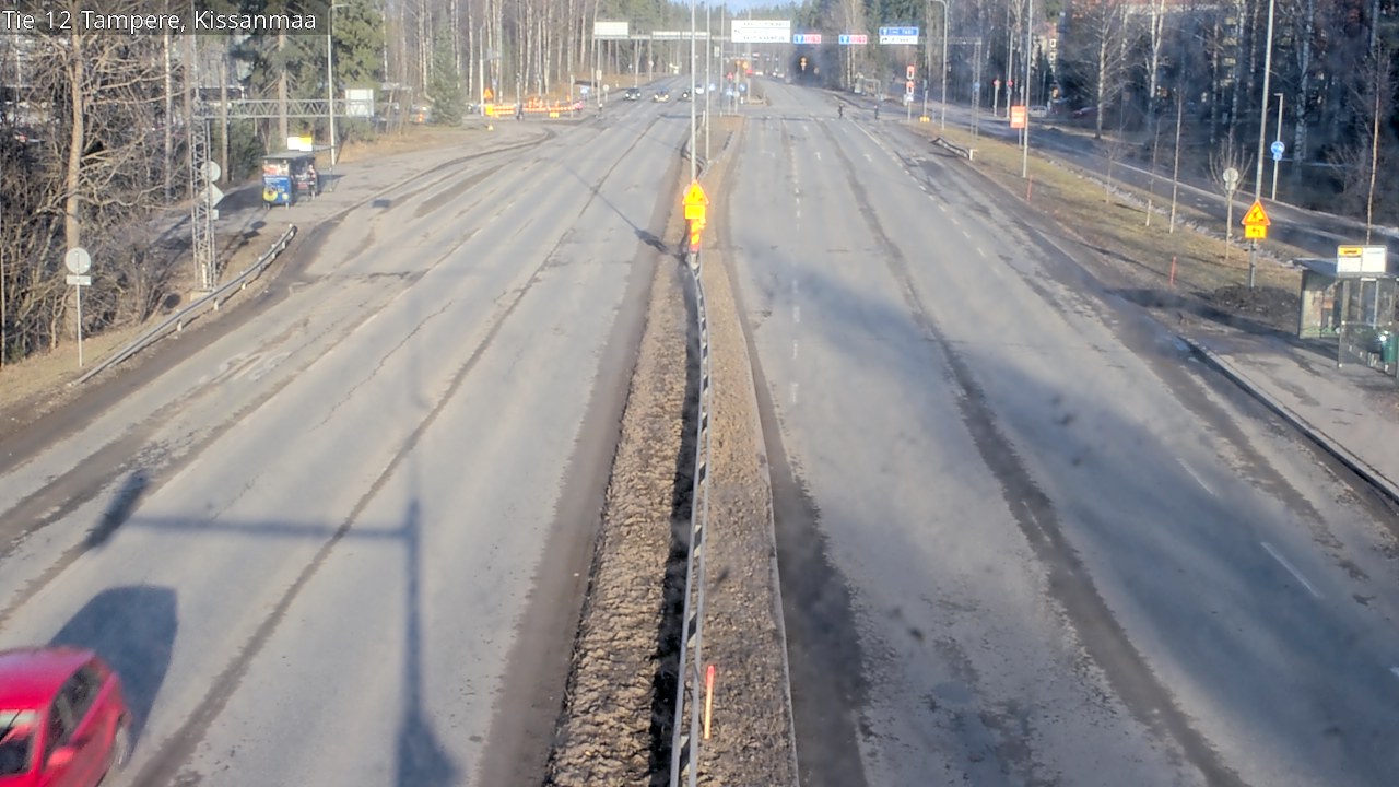 Weather Camera Image Väg 12 Tammerfors, Kissanmaa, Tampere, Pirkanmaa