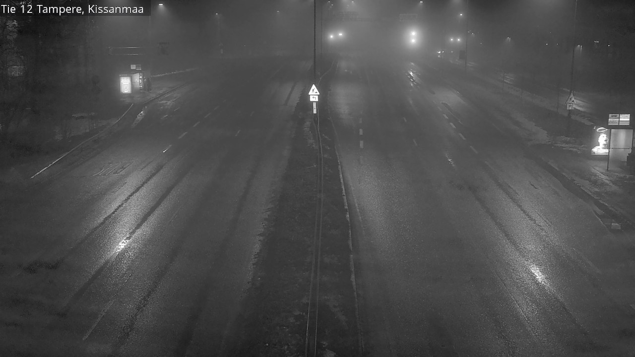 Weather Camera Image Väg 12 Tammerfors, Kissanmaa, Tampere, Pirkanmaa