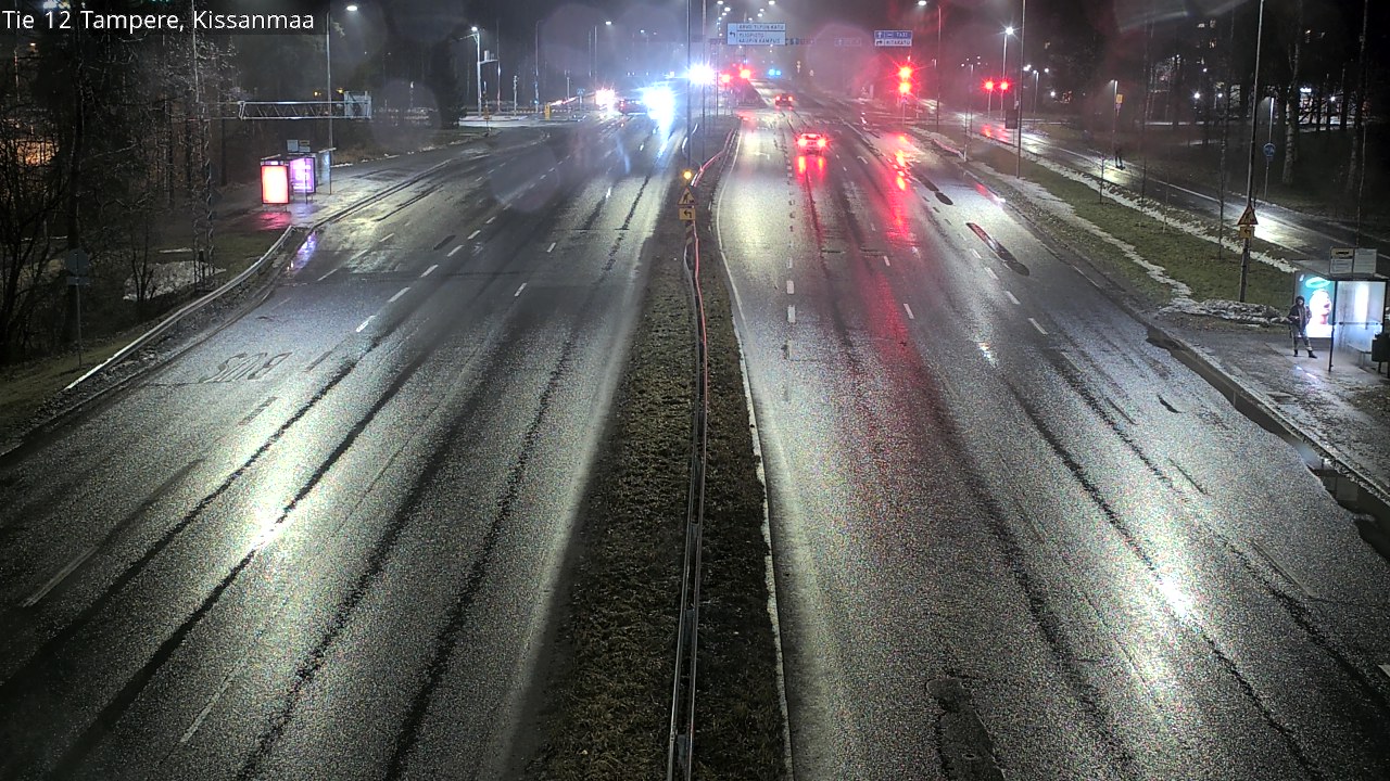 Weather Camera Image Väg 12 Tammerfors, Kissanmaa, Tampere, Pirkanmaa