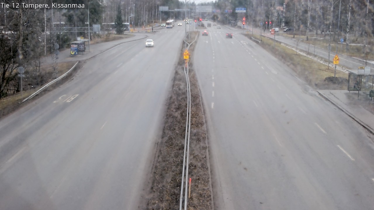 Weather Camera Image Väg 12 Tammerfors, Kissanmaa, Tampere, Pirkanmaa