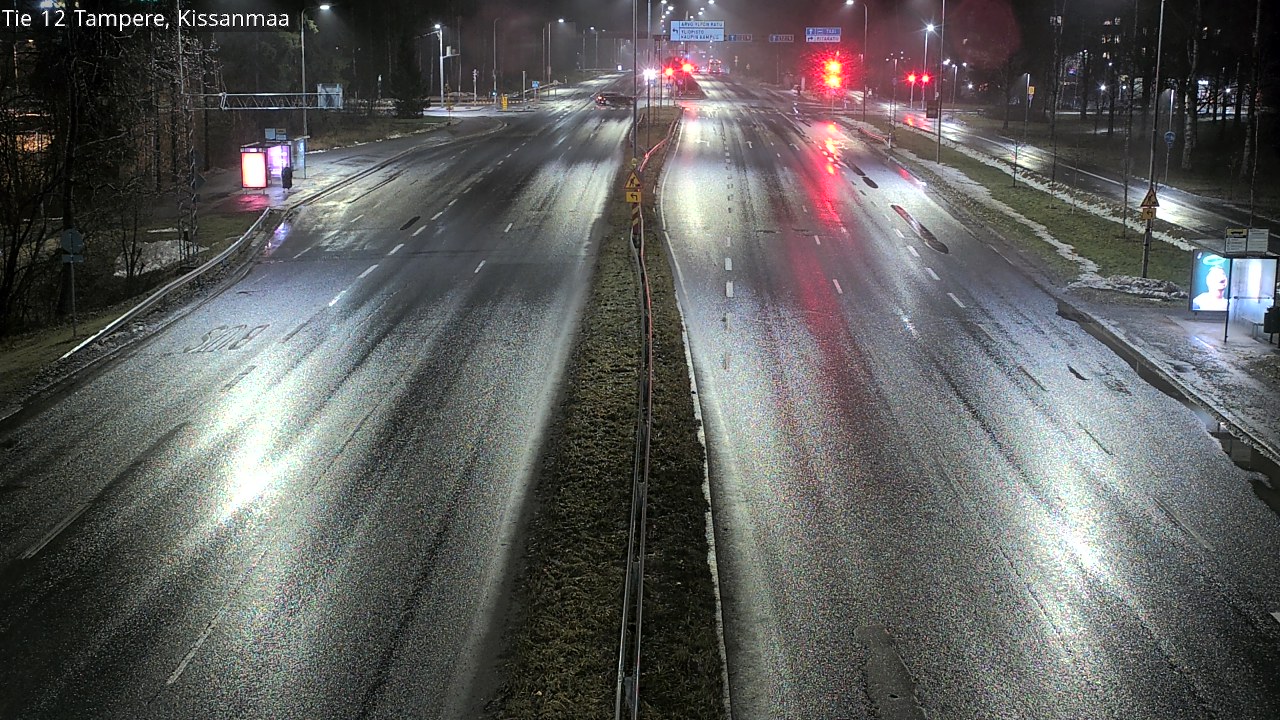 Weather Camera Image Väg 12 Tammerfors, Kissanmaa, Tampere, Pirkanmaa
