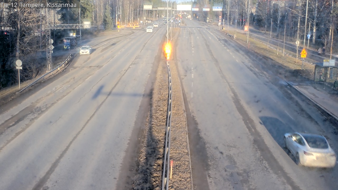 Weather Camera Image Väg 12 Tammerfors, Kissanmaa, Tampere, Pirkanmaa