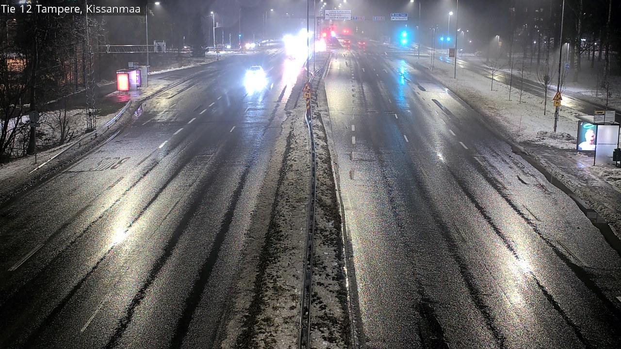 Weather Camera Image Väg 12 Tammerfors, Kissanmaa, Tampere, Pirkanmaa
