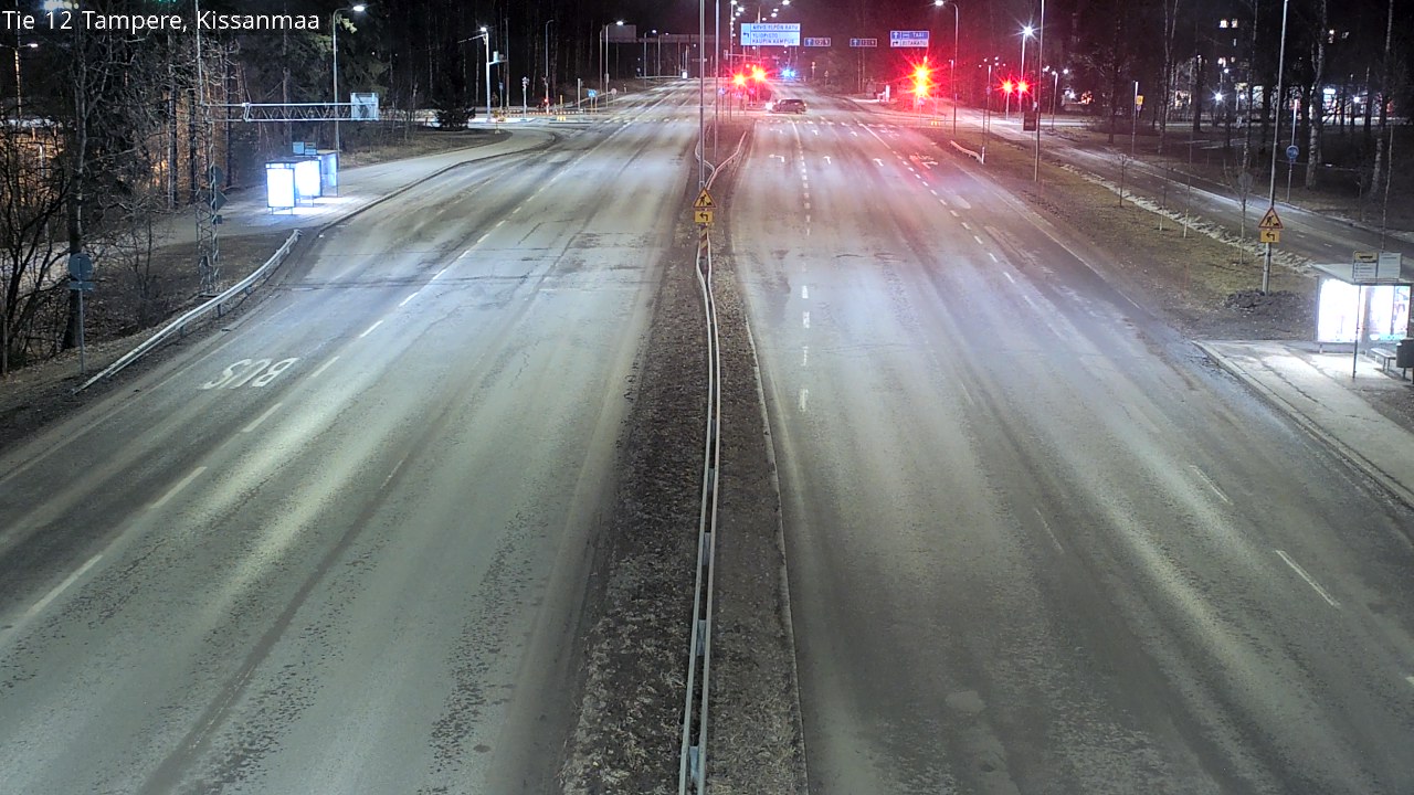 Weather Camera Image Väg 12 Tammerfors, Kissanmaa, Tampere, Pirkanmaa