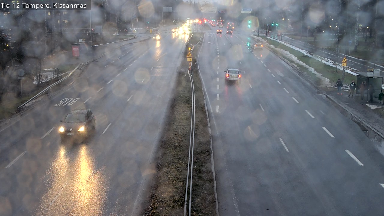 Weather Camera Image Väg 12 Tammerfors, Kissanmaa, Tampere, Pirkanmaa