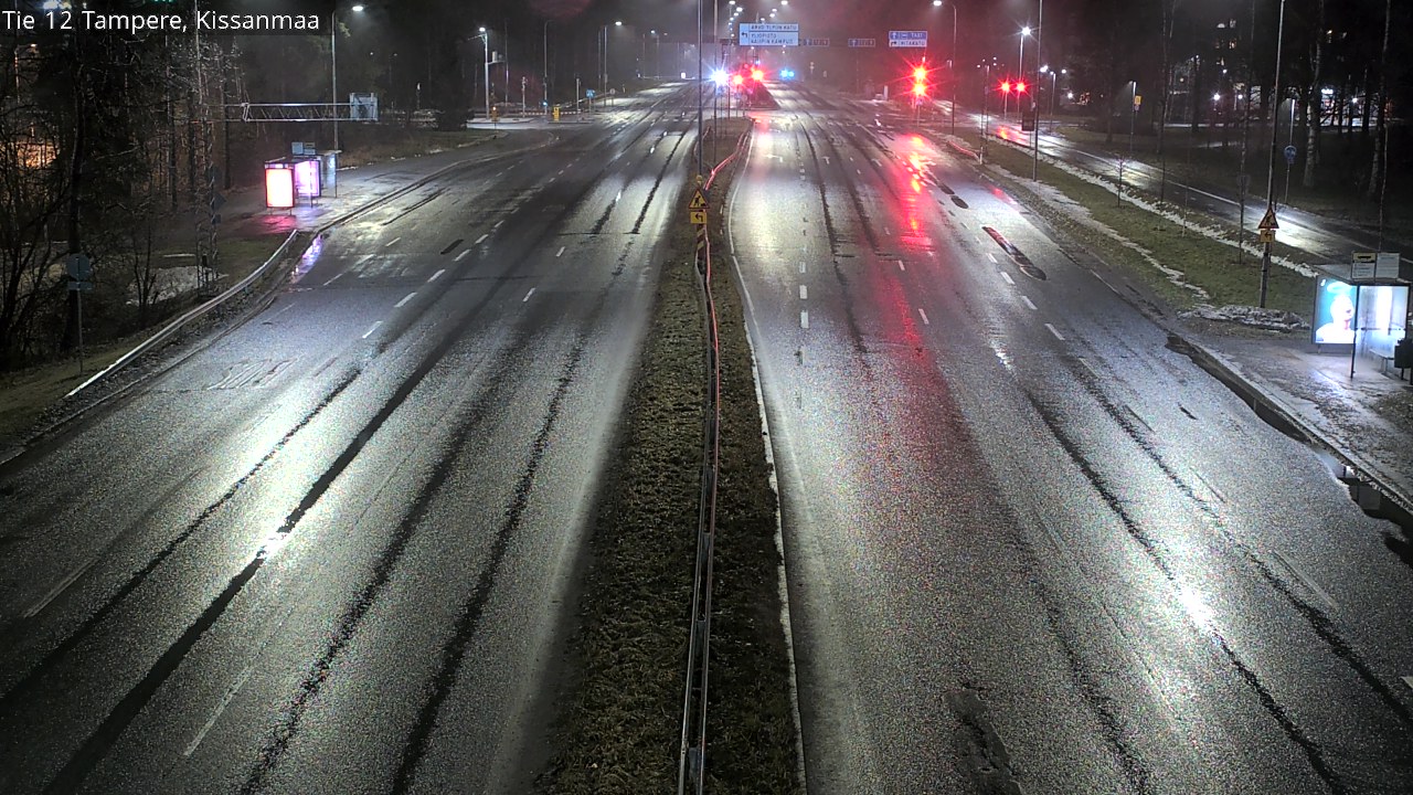Weather Camera Image Väg 12 Tammerfors, Kissanmaa, Tampere, Pirkanmaa