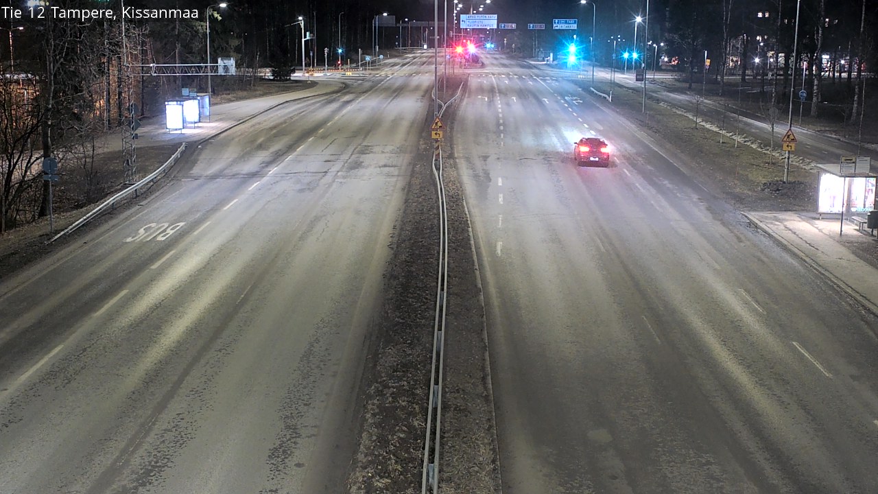 Weather Camera Image Väg 12 Tammerfors, Kissanmaa, Tampere, Pirkanmaa