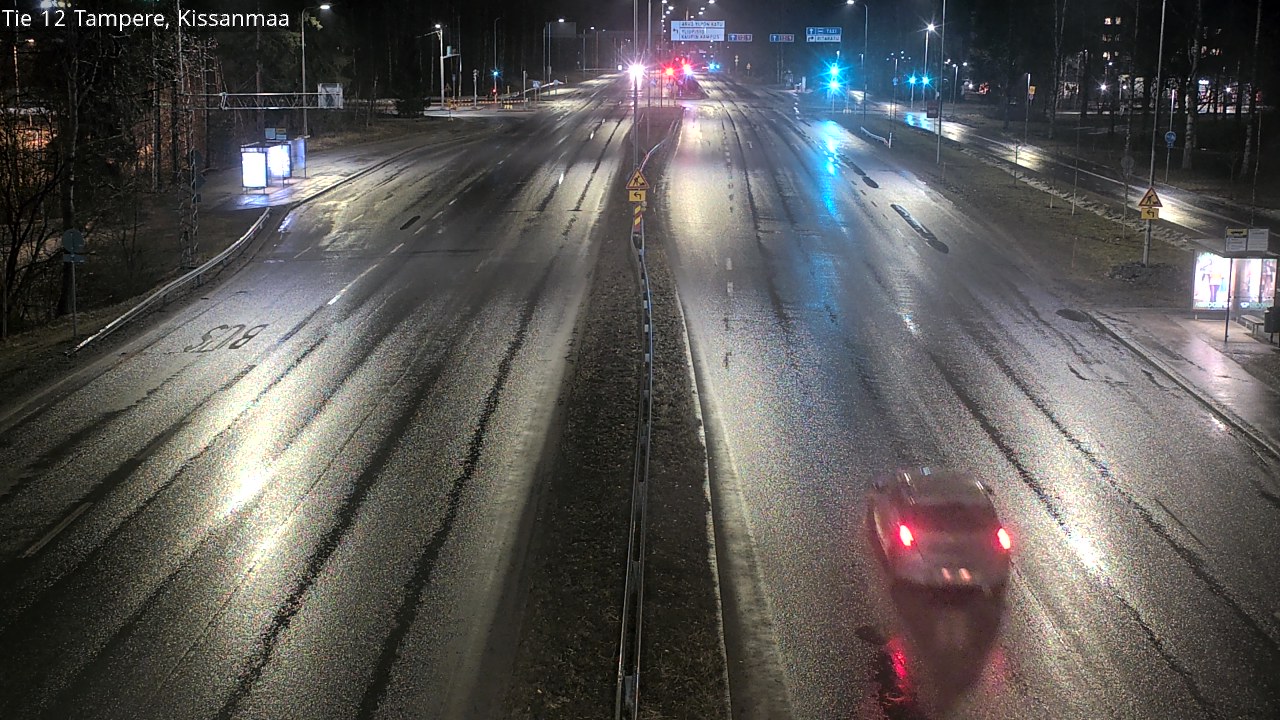 Weather Camera Image Väg 12 Tammerfors, Kissanmaa, Tampere, Pirkanmaa