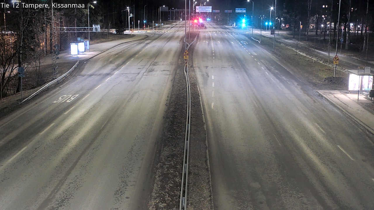 Weather Camera Image Väg 12 Tammerfors, Kissanmaa, Tampere, Pirkanmaa