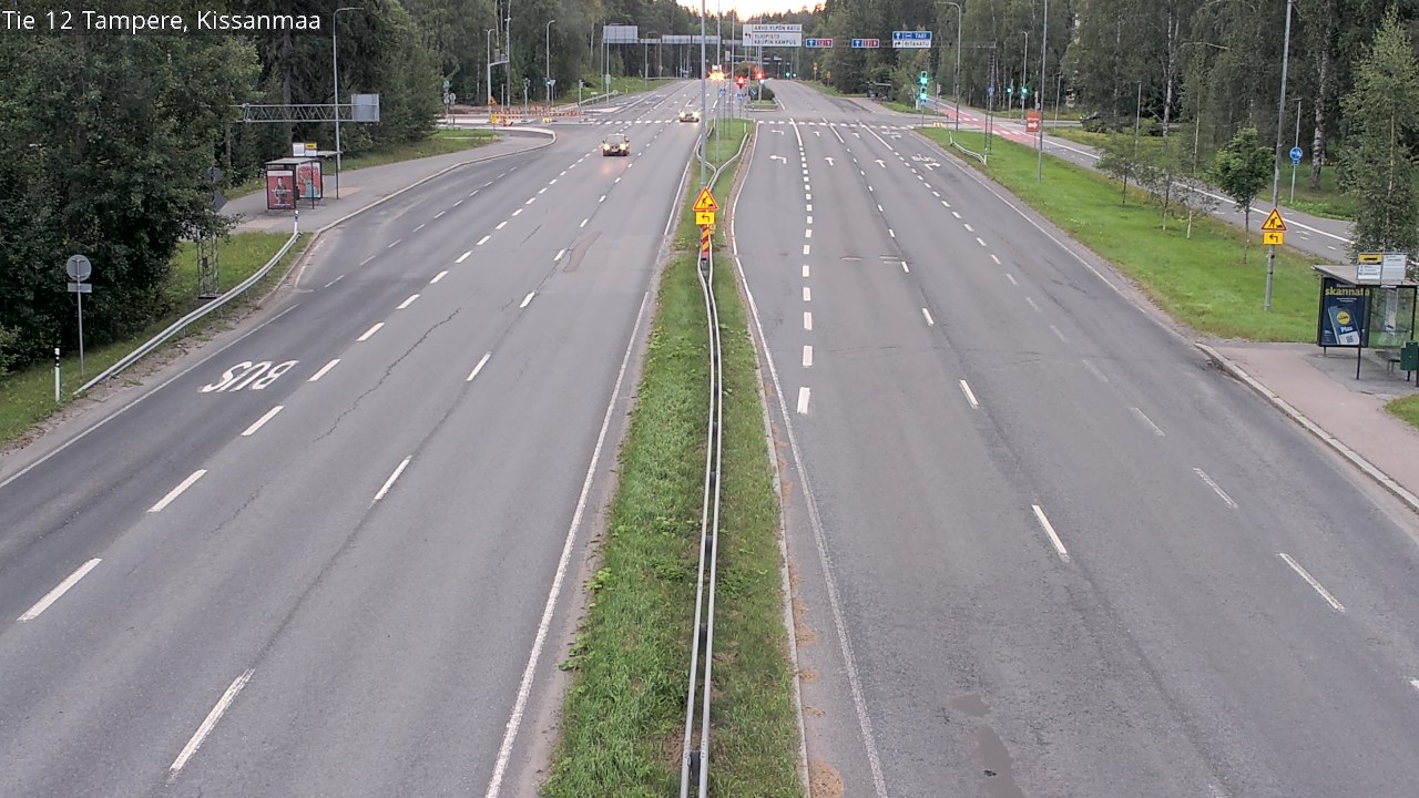 Weather Camera Image Road 12 Tampere, Kissanmaa, Tampere, Pirkanmaa