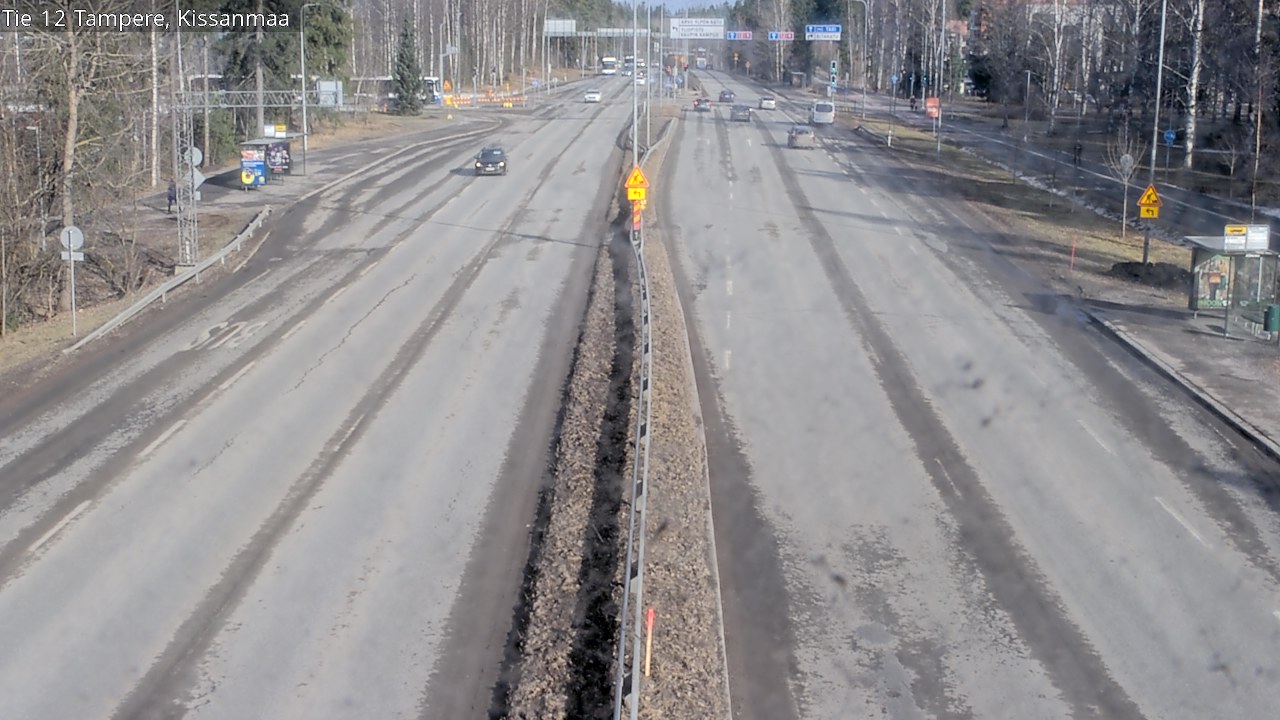 Weather Camera Image Road 12 Tampere, Kissanmaa, Tampere, Pirkanmaa