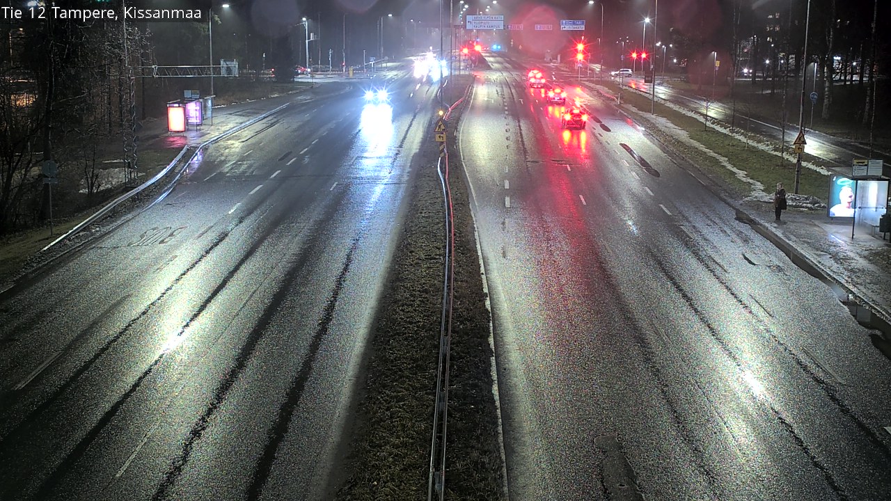 Weather Camera Image Väg 12 Tammerfors, Kissanmaa, Tampere, Pirkanmaa