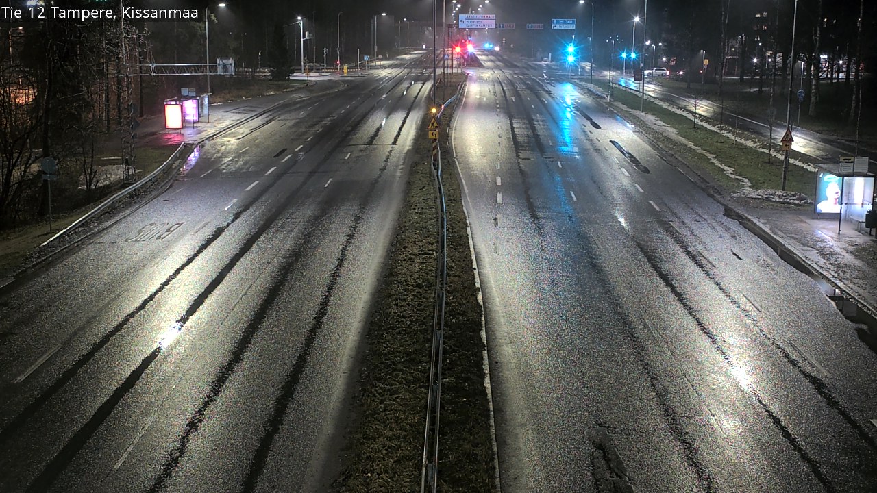 Weather Camera Image Väg 12 Tammerfors, Kissanmaa, Tampere, Pirkanmaa