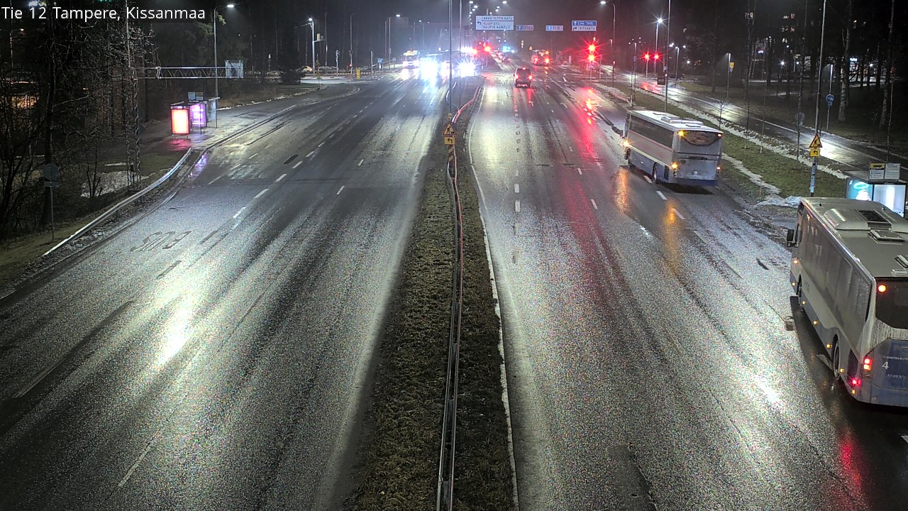 Weather Camera Image Väg 12 Tammerfors, Kissanmaa, Tampere, Pirkanmaa