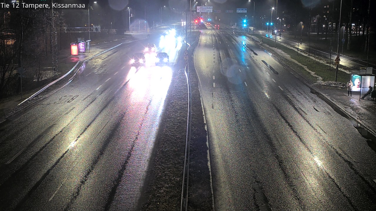 Weather Camera Image Väg 12 Tammerfors, Kissanmaa, Tampere, Pirkanmaa