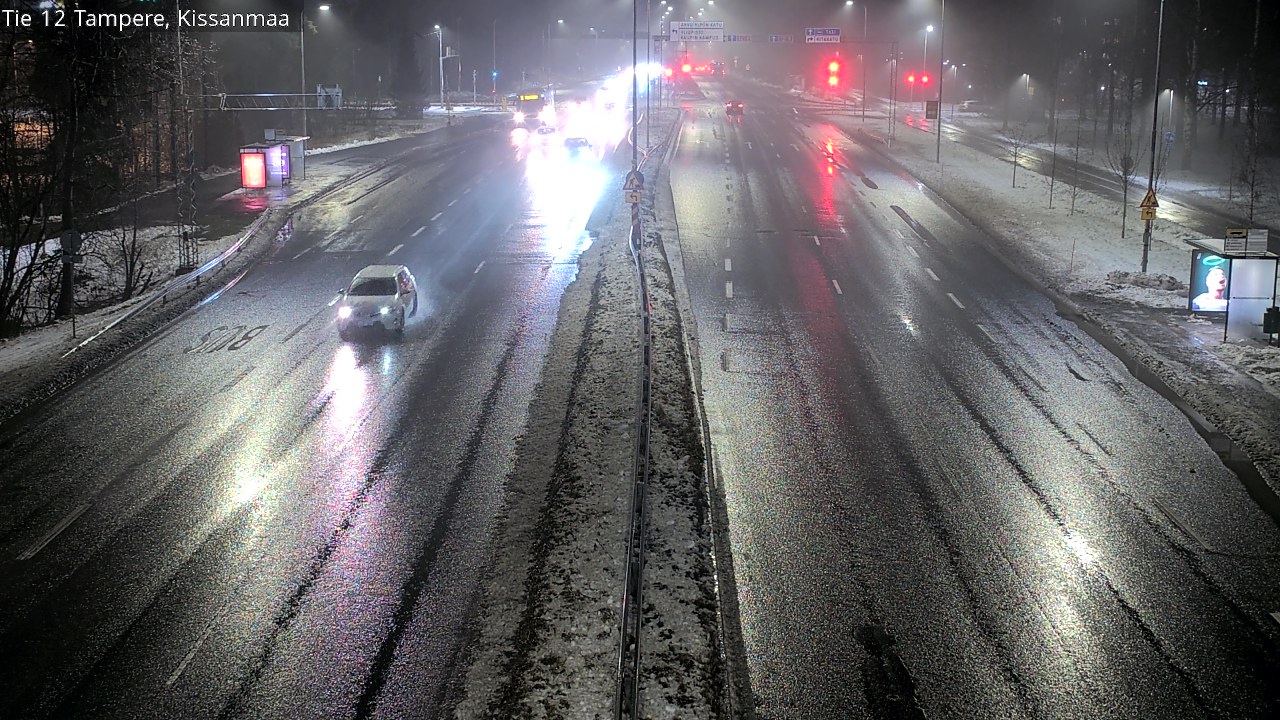 Weather Camera Image Väg 12 Tammerfors, Kissanmaa, Tampere, Pirkanmaa