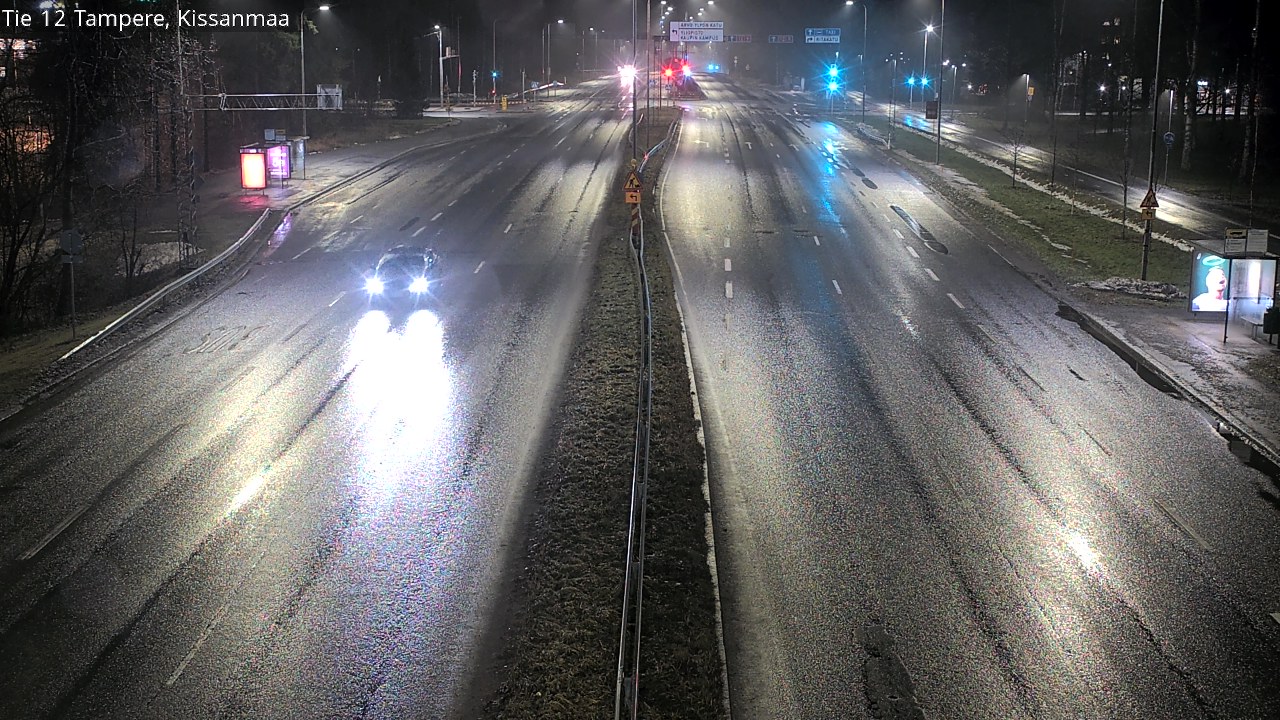Weather Camera Image Väg 12 Tammerfors, Kissanmaa, Tampere, Pirkanmaa