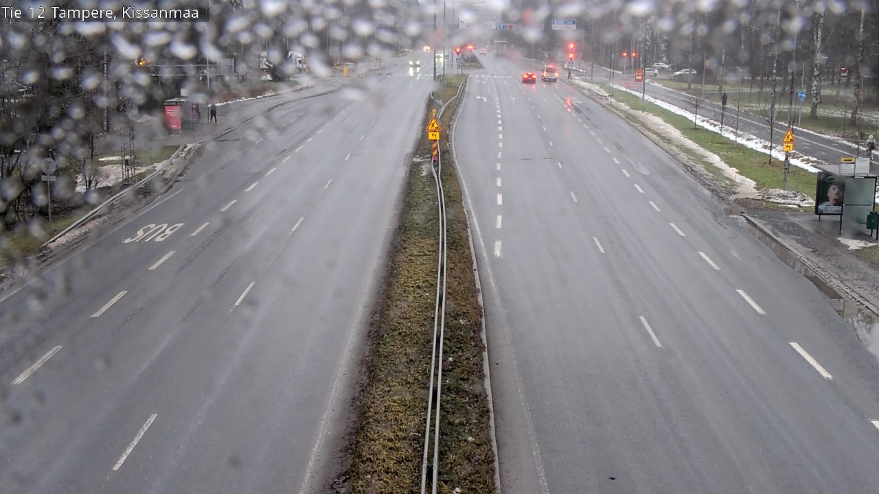 Weather Camera Image Väg 12 Tammerfors, Kissanmaa, Tampere, Pirkanmaa