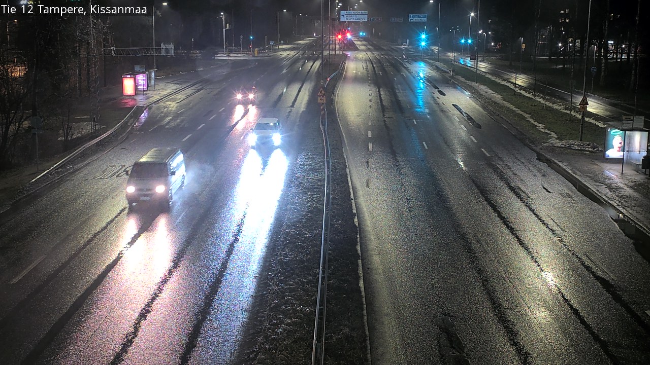 Weather Camera Image Väg 12 Tammerfors, Kissanmaa, Tampere, Pirkanmaa
