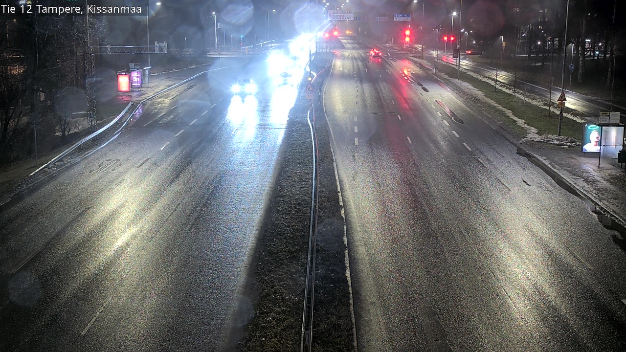 Weather Camera Image Väg 12 Tammerfors, Kissanmaa, Tampere, Pirkanmaa