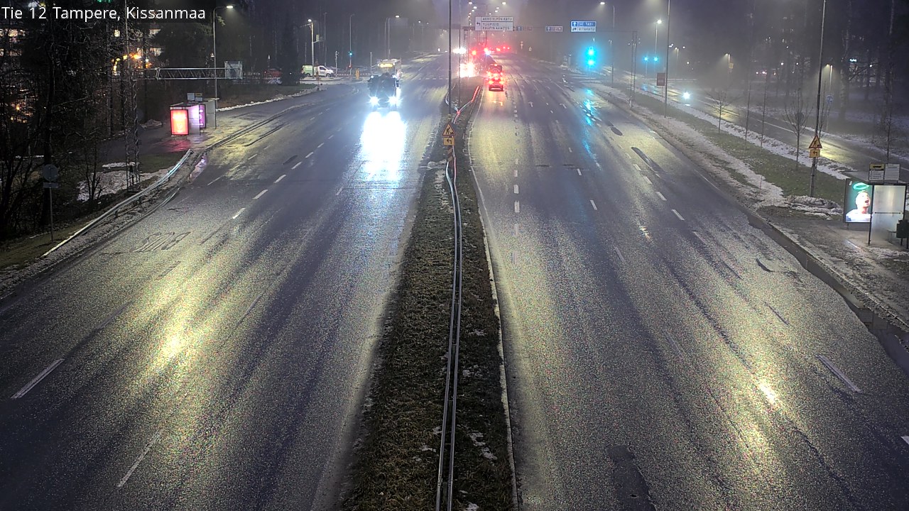 Weather Camera Image Väg 12 Tammerfors, Kissanmaa, Tampere, Pirkanmaa
