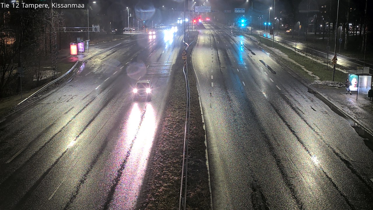 Weather Camera Image Väg 12 Tammerfors, Kissanmaa, Tampere, Pirkanmaa