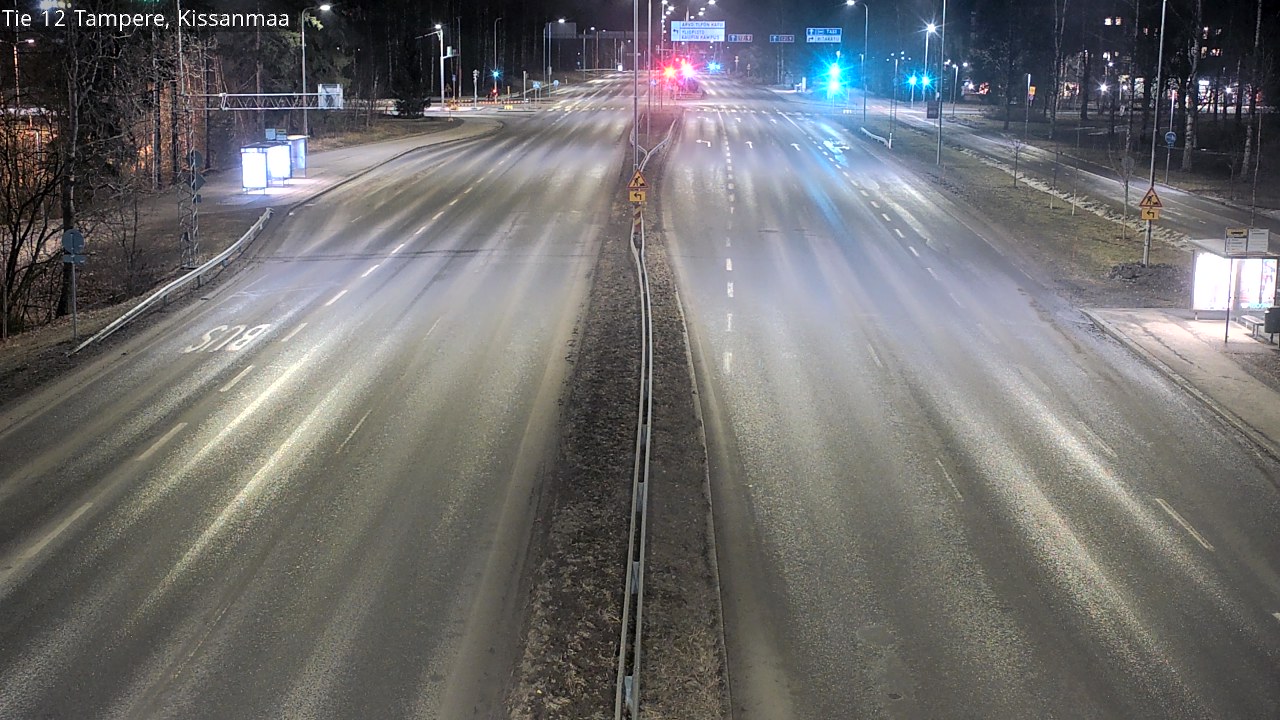 Weather Camera Image Väg 12 Tammerfors, Kissanmaa, Tampere, Pirkanmaa