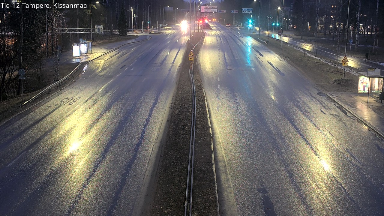 Weather Camera Image Väg 12 Tammerfors, Kissanmaa, Tampere, Pirkanmaa