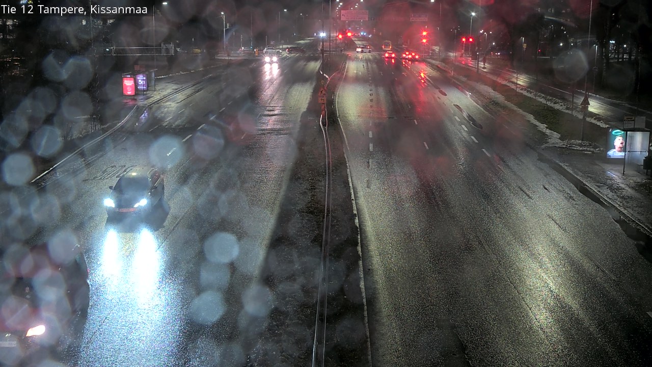Weather Camera Image Väg 12 Tammerfors, Kissanmaa, Tampere, Pirkanmaa