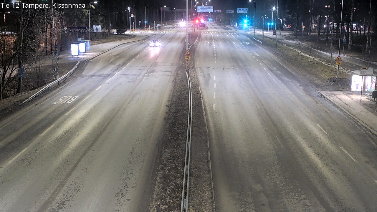 Weather Camera Image Väg 12 Tammerfors, Kissanmaa, Tampere, Pirkanmaa
